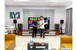 Lắp đặt dàn karaoke, loa di động Bose trị giá gần 80 triệu cho chú Đức ở Ninh Bình