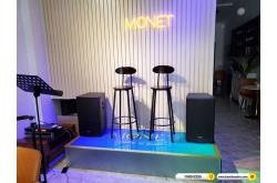 Lắp đặt dàn âm thanh quán Cafe Monet 21tr tại Hà Nội