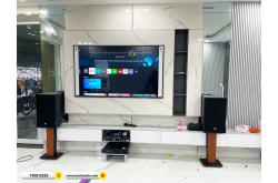 Lắp đặt dàn karaoke RCF 98tr cho chị Thúy tại Đồng Nai