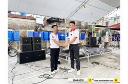 Lắp đặt dàn Line Array Actpro 167tr cho anh Thức tại Hải Dương