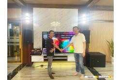 Lắp đặt dàn karaoke RCF gần 97tr cho anh Vinh tại TPHCM