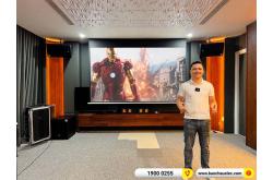 Lắp đặt phòng karaoke, nghe nhạc, xem phim hơn 340tr cho chú Nghiệp tại Hà Nội