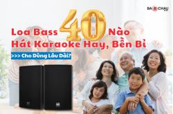 Loa Bass 40 Nào Hát Karaoke Hay, Bền Bỉ Cho Dùng Lâu Dài?