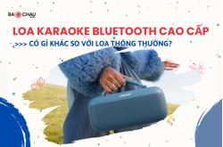 Loa Karaoke Bluetooth Cao Cấp Có Gì Khác So Với Loa Thông Thường?