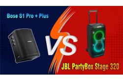 So Sánh Chi Tiết Loa JBL PartyBox Stage 320 và Bose S1 Pro Plus