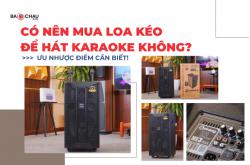 Có Nên Mua Loa Kéo Để Hát Karaoke Không? Ưu Nhược Điểm Cần Biết!