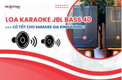 Loa Karaoke JBL Bass 40 Có Tốt Cho Karaoke Gia Đình Không?