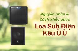 Loa sub điện kêu ù ù: nguyên nhân và cách khắc phục 
