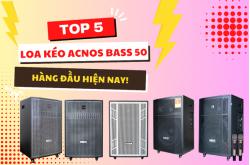 Top 5 mẫu loa kéo acnos bass 50 (5 tấc) hàng đầu hiện nay!