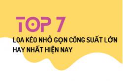 Top 7 loa kẹo kéo nhỏ gọn công suất lớn hay nhất hiện nay