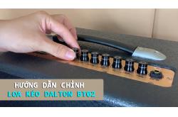 Hướng dẫn chỉnh loa kéo Dalton BT02 không bị hú rít