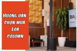 Hướng dẫn chọn mua loa column phù hợp mọi không gian