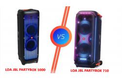 So sánh JBL PartyBox 710 và JBL PartyBox 1000 - Loa nào tốt hơn?