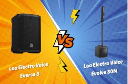 So sánh toàn diện loa EV Everse 8 vs Evolve 30M