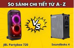 Loa JBL Partybox 720 vs Soundboks 4: So sánh chi tiết từ A–Z