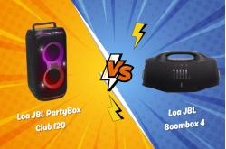 So sánh JBL PartyBox Club 120 và JBL Boombox 4