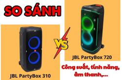 So sánh loa JBL Partybox 310 vs 720: Công suất, tính năng, âm thanh,…