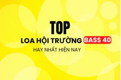 Top những mẫu loa hội trường bass 40 hay nhất