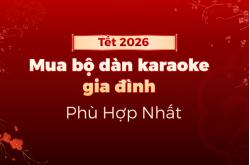 Dịp tết 2026 gia đình nên mua những bộ dàn karaoke  nào phù hợp nhất