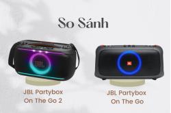 So sánh Loa JBL PartyBox On The Go 2 vs JBL PartyBox On The Go 