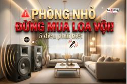 Đừng Mua Loa Karaoke Cho Phòng Nhỏ Nếu Chưa Biết 5 Điều Này