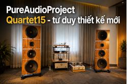 PureAudioProject Quartet15: Loa dạng hở phá vỡ khuôn mẫu truyền thống