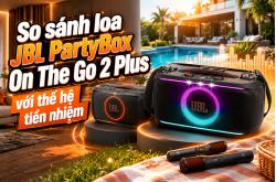 So sánh loa JBL PartyBox On The Go 2 Plus với thế hệ tiền nhiệm