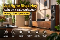 Loa Nghe Nhạc Hay Cần Đạt Những Tiêu Chí Nào? Hướng Dẫn Chọn Loa Chuẩn Nhất