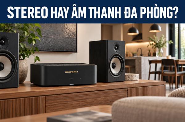 Dàn stereo hay âm thanh đa phòng: chọn theo cách gia đình sử...