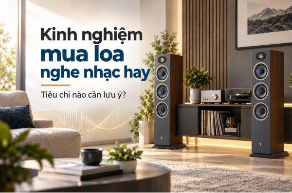 Kinh nghiệm mua loa nghe nhạc hay cần phải lưu ý những gì