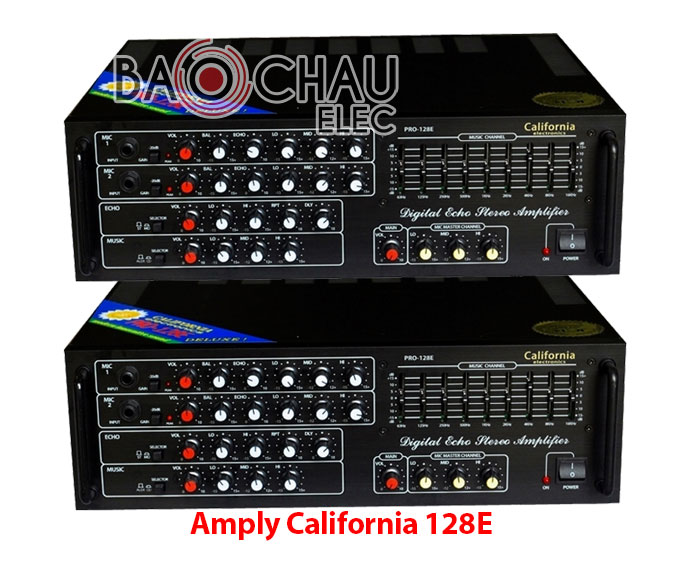 Amply California 128E nhập khẩu chính hãng, giá tốt tại Châu Audio Amply California 128E nhập khẩu chính hãng, giá tốt tại Châu Audio