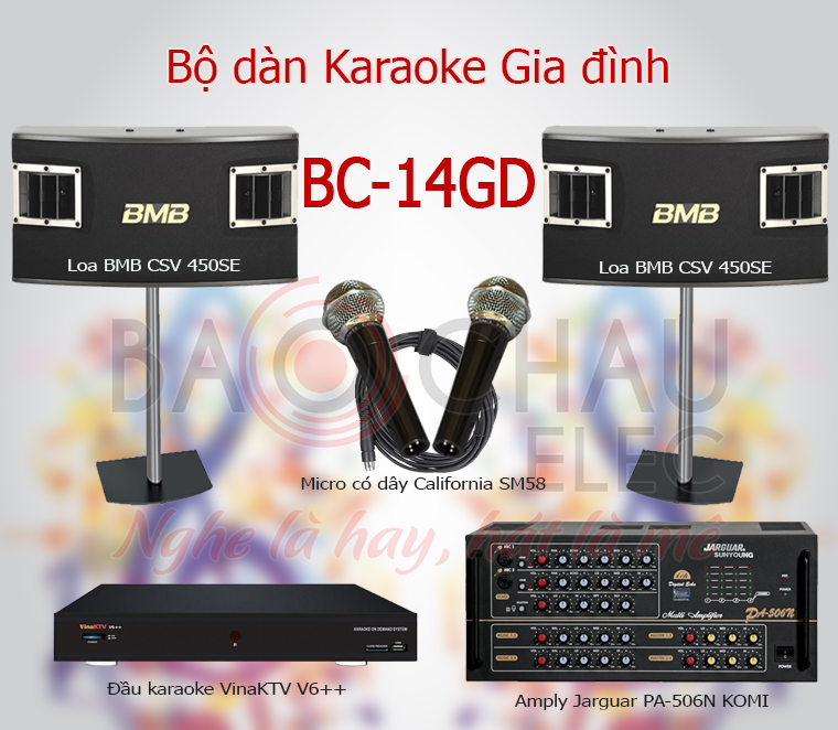 Bo dan karaoke BC-14GD Bo dan karaoke BC-14GD