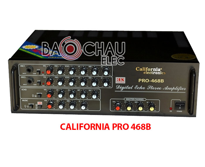 CALIFORNIA-PRO-468B Amply CALIFORNIA PRO 468B giá tốt nhất Hà Nội tại Châu Audio