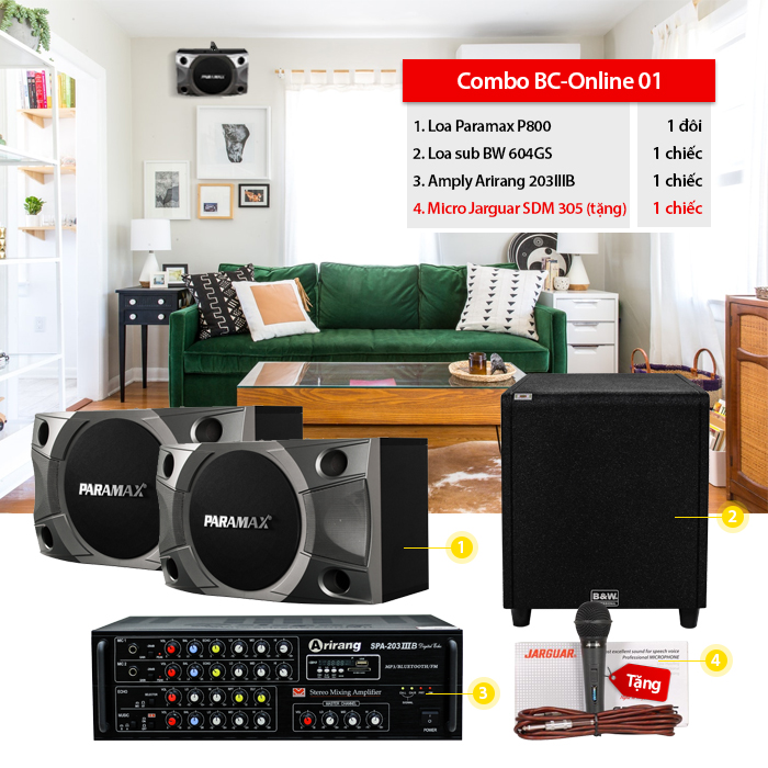 Combo BC-Online01 Combo BC-Online01