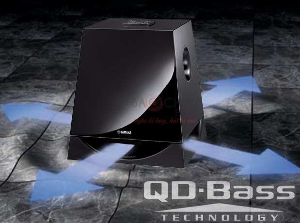 Công nghệ QD-Bass trên Yahama NS-SW700