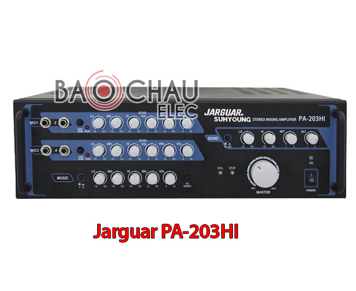 Amply Jarguar PA 203HI chính hãng, giá rẻ tại Hà Nội