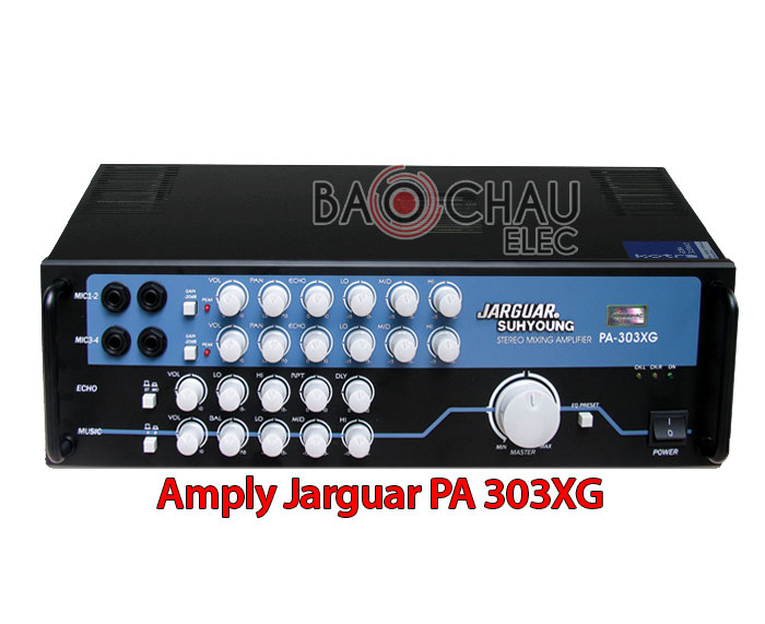 Jarguar-PA-303XG Amply Jarguar PA 303XG chính hãng, giá tốt nhất Hà Nội - ChâuAudio
