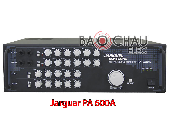 Amply karaoke Jarguar PA 600A giá tốt nhất Hà Nội tại Châu Audio