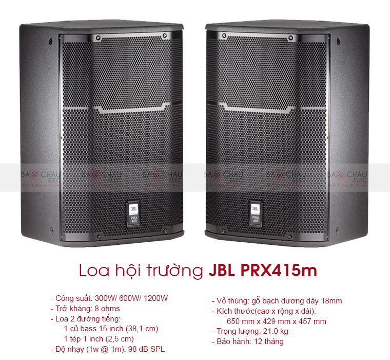Loa JBL PRX415m Loa JBL PRX415m