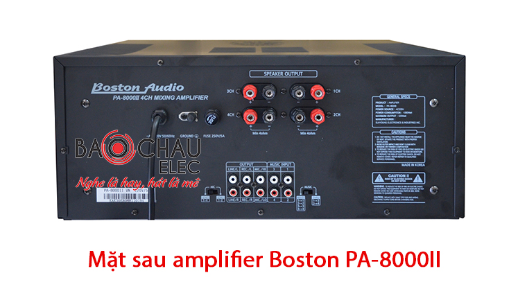 Mat sau amply boston PA-8000II Mat sau amply boston PA-8000II