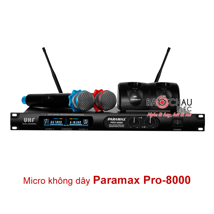Micro Paramax Pro-8000 giá tốt nhất Micro Paramax Pro-8000 giá tốt nhất