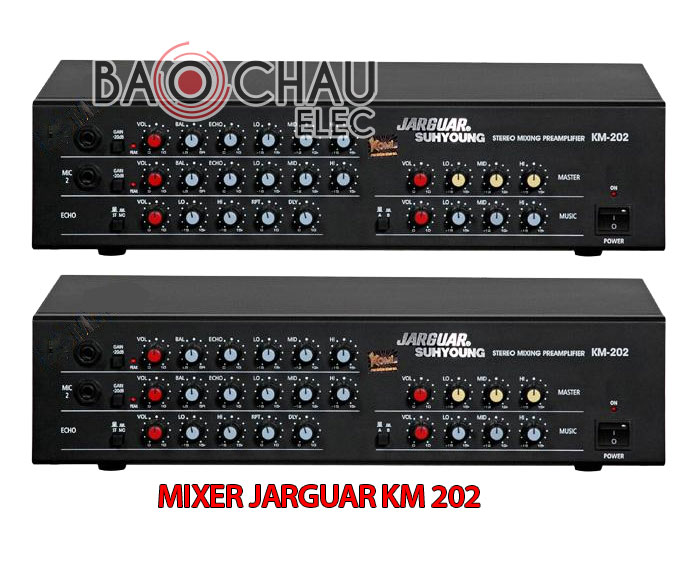 MIXER JARGUAR KM 202 - Hàng chính hãng, giá rẻ tại Hà Nội - ChâuAudio