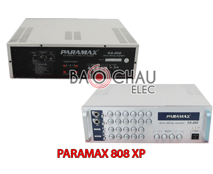 PARAMAX-808-XP Amply PARAMAX 808-XP giá tốt tại Bảo Châu Audio