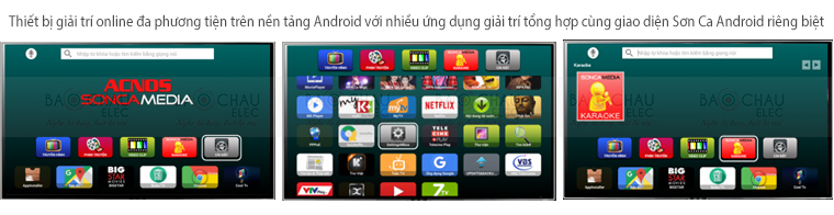Đầu Acnos Mini Karaoke Wifi HD KM4 - ứng dụng Acnos Android Đầu Acnos Mini Karaoke Wifi HD KM4 - ứng dụng Acnos Android