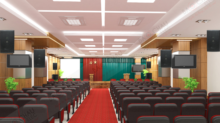 Bộ dàn BC-Domus02 tại công trình hội trường 100m2 Bộ dàn BC-Domus02 tại công trình hội trường 100m2