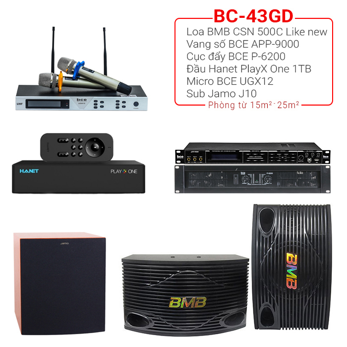 Bộ dàn BC-43GD Bộ dàn BC-43GD