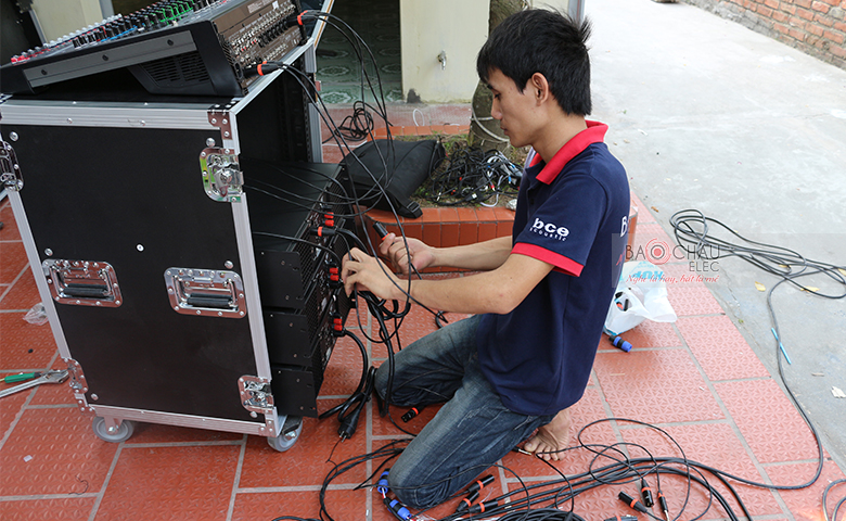 Bộ d&agrave;n &acirc;m thanh đ&aacute;m cưới Hải Ph&ograve;ng - 01