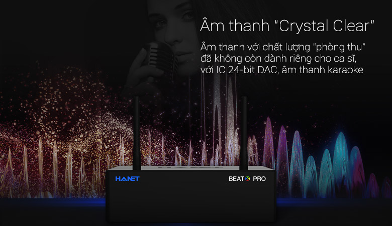 Công nghệ âm thanh Crystal Clear cho chất lượng phòng thu Công nghệ âm thanh Crystal Clear cho chất lượng phòng thu