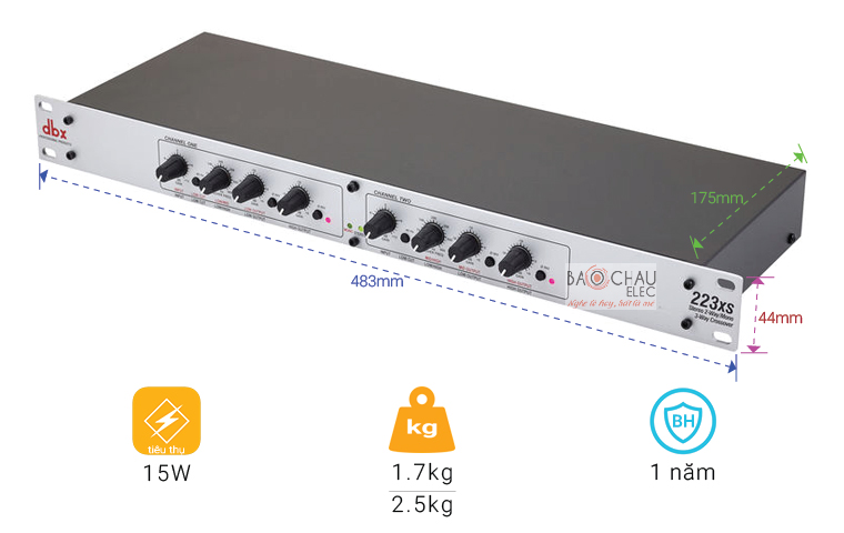 Crossover DBX 223XS-01 Crossover DBX 223XS-01