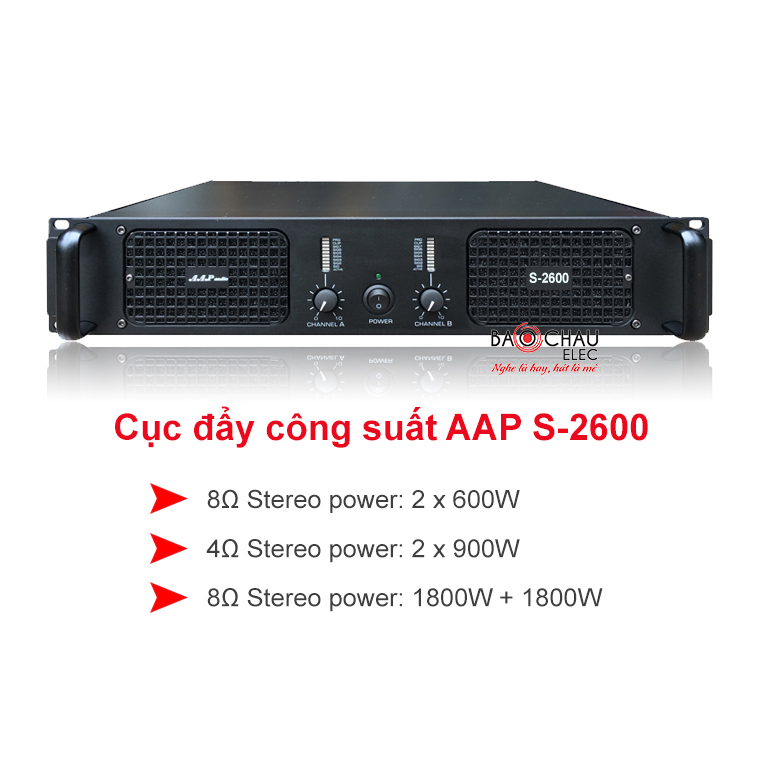 Cuc day AAP audio S-2600 Cuc day AAP audio S-2600